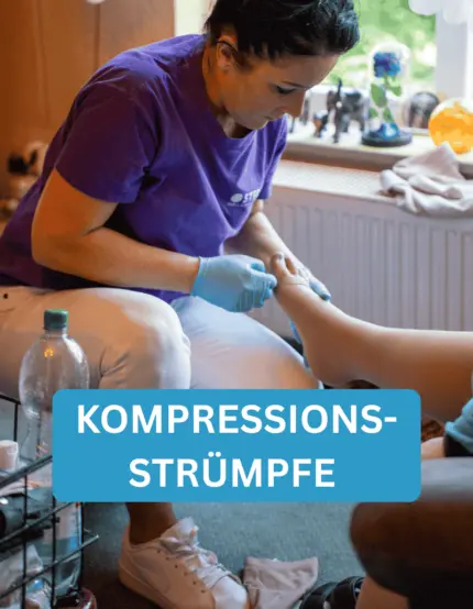 Kompressionsstrümpfe in Kassel durch Pflegedienst Stern