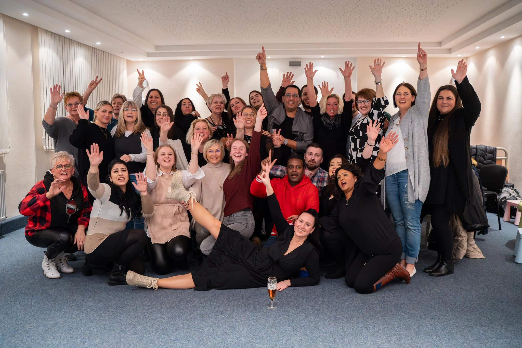 Unser Team bei unserer Firmenfeier 2023