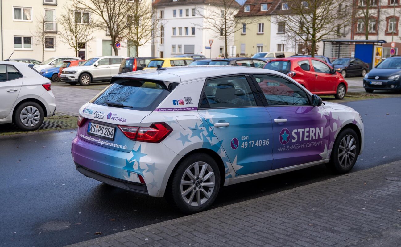 Auto vom Pflegedienst in Kassel